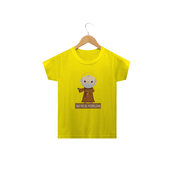 CAMISETA INF. - SÃO PIO DE PIETRELCINA