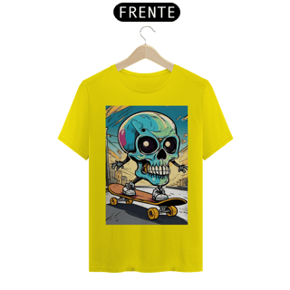 Nome do produto CAMISETA - CAVEIRA/SKATE