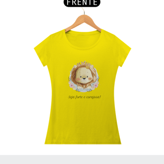 Nome do produto CAMISETA LEÃOZINHO - SEJA CORAJOSA