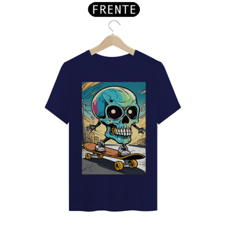 Nome do produto CAMISETA - CAVEIRA/SKATE