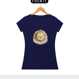 Nome do produto CAMISETA LEÃOZINHO - SEJA CORAJOSA