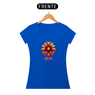 Nome do produto CAMISETA FEM. - FLOR COLORIDA