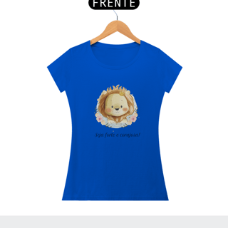 Nome do produto CAMISETA LEÃOZINHO - SEJA CORAJOSA