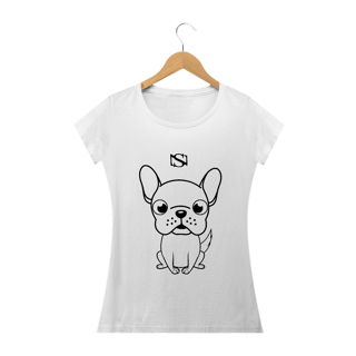 Nome do produto CAMISETA FEM. - CACHORRINHO