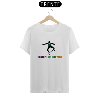 Nome do produto CAMISETA - SKATE IS LIFE