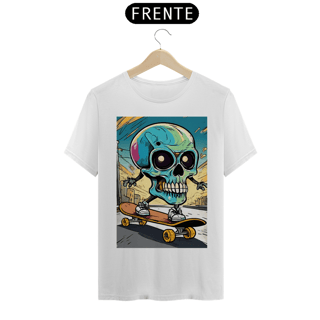 Nome do produto CAMISETA - CAVEIRA/SKATE