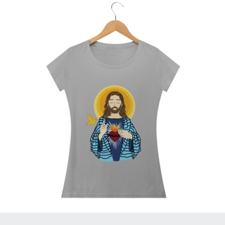 Nome do produto CAMISETA FEM. -- SAGRADO CORAÇÃO DE JESUS