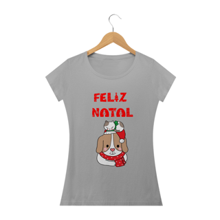 Nome do produto CAMISETA PETS - FELIZ NATAL