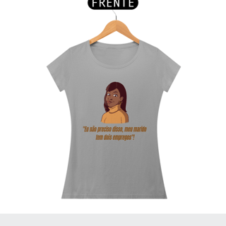 Nome do produto CAMISETA ROCHELLE - MEU MARIDO TEM DOIS