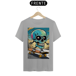 Nome do produto CAMISETA - CAVEIRA/SKATE