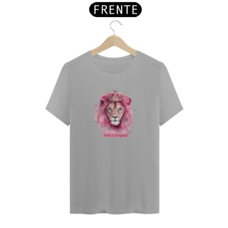 Nome do produto CAMISETA - LEÃO ROSA