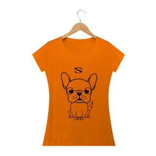 Nome do produto CAMISETA FEM. - CACHORRINHO