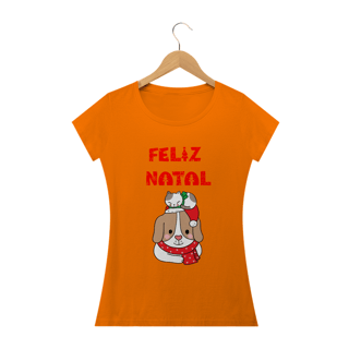 Nome do produto CAMISETA PETS - FELIZ NATAL