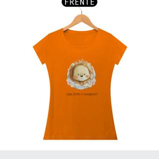 Nome do produto CAMISETA LEÃOZINHO - SEJA CORAJOSA