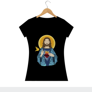 Nome do produto CAMISETA FEM. -- SAGRADO CORAÇÃO DE JESUS