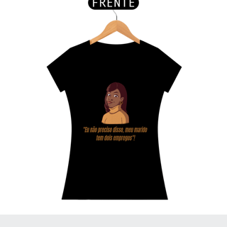 Nome do produto CAMISETA ROCHELLE - MEU MARIDO TEM DOIS