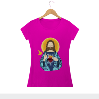 Nome do produto CAMISETA FEM. -- SAGRADO CORAÇÃO DE JESUS