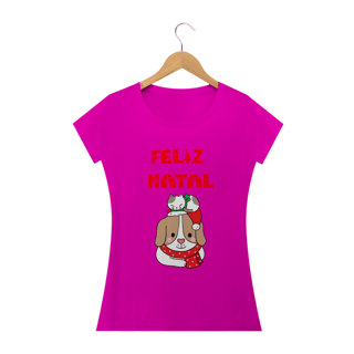 Nome do produto CAMISETA PETS - FELIZ NATAL