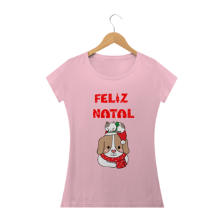 Nome do produto CAMISETA PETS - FELIZ NATAL