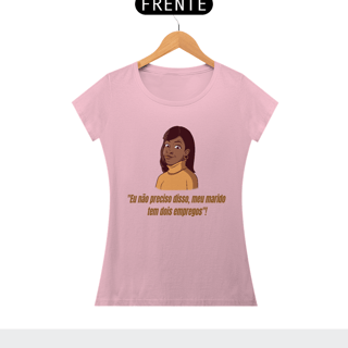 Nome do produto CAMISETA ROCHELLE - MEU MARIDO TEM DOIS