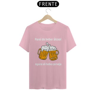 Nome do produto CAMISETA CERVEJA - PAREI DE BEBER