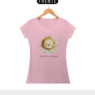 Nome do produto CAMISETA LEÃOZINHO - SEJA CORAJOSA