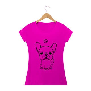 Nome do produto CAMISETA FEM. - CACHORRINHO