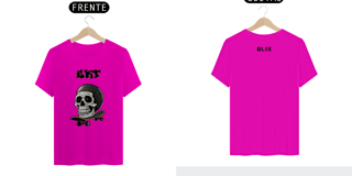 Nome do produto CAMISETA CAVEIRA/SKATE - GLIX