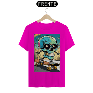 Nome do produto CAMISETA - CAVEIRA/SKATE
