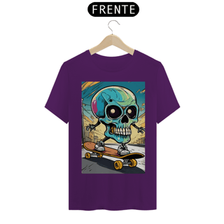Nome do produto CAMISETA - CAVEIRA/SKATE