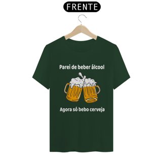 Nome do produto CAMISETA CERVEJA - PAREI DE BEBER