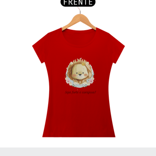 Nome do produto CAMISETA LEÃOZINHO - SEJA CORAJOSA