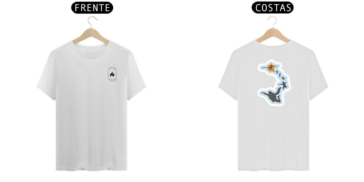 Nome do produto: Camiseta branca FC fly high 