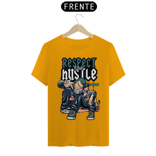 Nome do produto Camiseta Unissex: Respect the Hustle