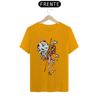 Nome do produto Camiseta Unissex: Nami & Zeus
