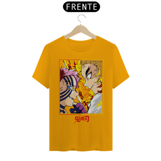 Nome do produto Camiseta Unissex: Rengoku vs Akaza
