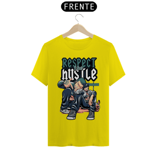 Nome do produto Camiseta Unissex: Respect the Hustle