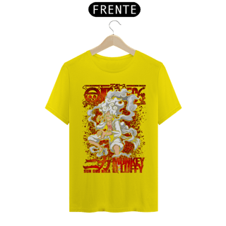 Nome do produto Camiseta Unissex: Luffy Nika Mod