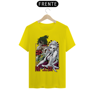 Nome do produto Camiseta Unissex:  Daki e Gyutaro