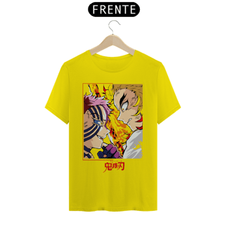Nome do produto Camiseta Unissex: Rengoku vs Akaza