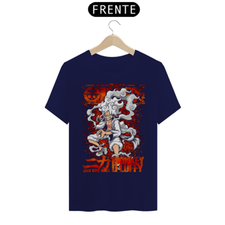 Nome do produto Camiseta Unissex: Luffy Nika Mod
