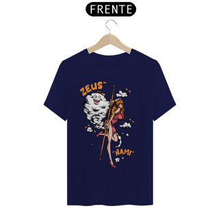 Nome do produto Camiseta Unissex: Nami & Zeus