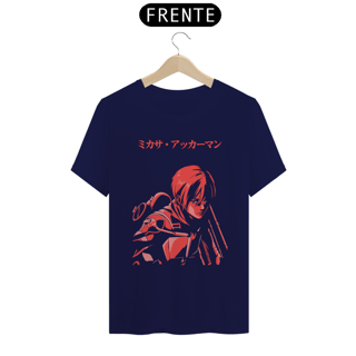 Nome do produto Camiseta Unissex: Mikasa Ackerman