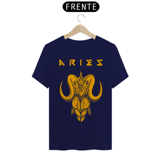 Nome do produto Camiseta Unissex: Aries Gold Armor