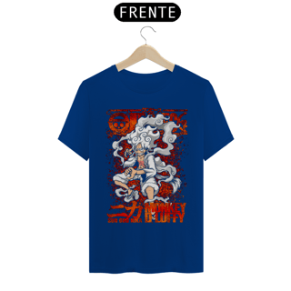 Nome do produto Camiseta Unissex: Luffy Nika Mod