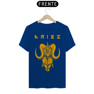 Nome do produto Camiseta Unissex: Aries Gold Armor