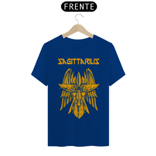 Nome do produto Camiseta Unissex: Sagittarius Gold Armor