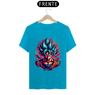 Nome do produto Camiseta Unissex: Goku Blue Kaioken