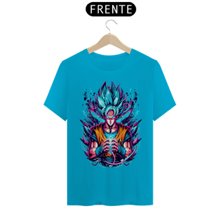 Nome do produto Camiseta Unissex: Goku Blue