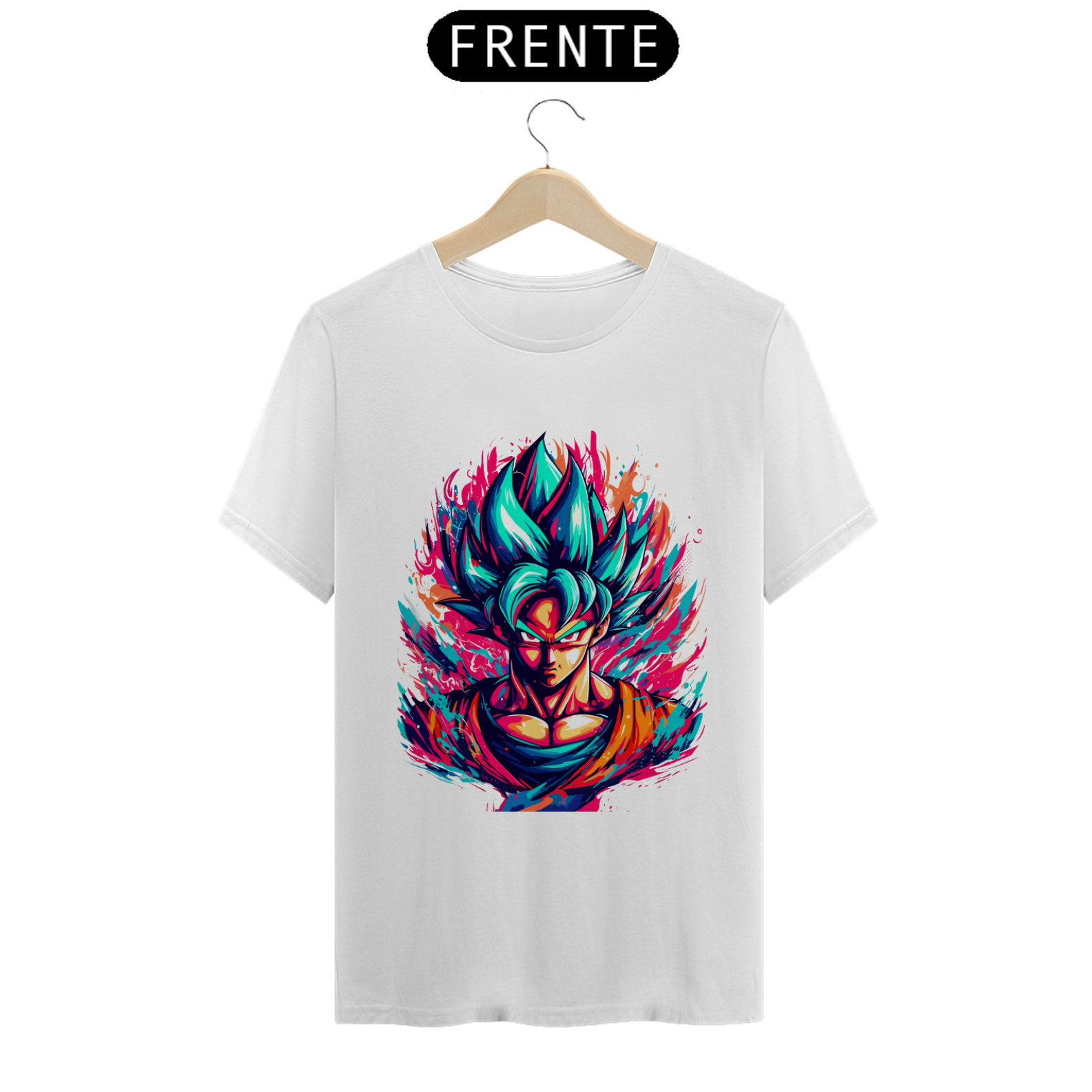 Camiseta Unissex: Goku Blue Kaioken